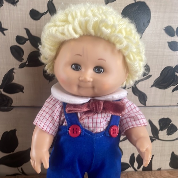 💙 Cabbage Patch Mini doll, from 1984 with hard plastic body. - Picture 4 of 11